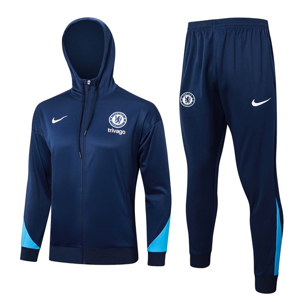 Chandal Con Capucha Chelsea 2024/25 Azul 3